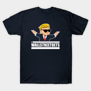 Reddit Wallstreetbets Stonks - Diamond Hands - Tendies To The Moon T-Shirt